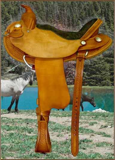 Anatotree light trail saddle