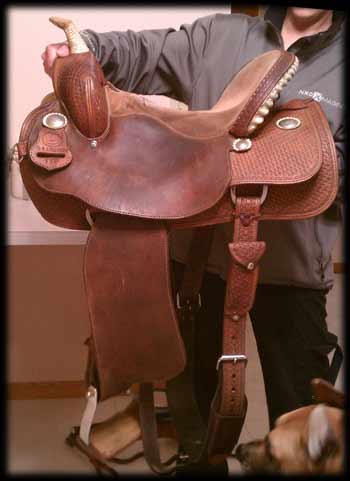 Black Rhino Barrell saddle 