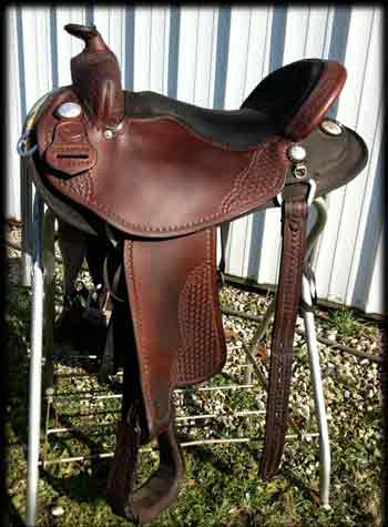 about the horse  cordura saddle 