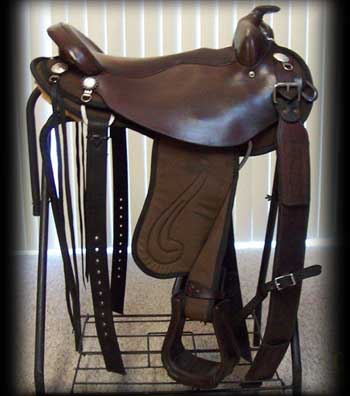 about teh horse light trail saddle