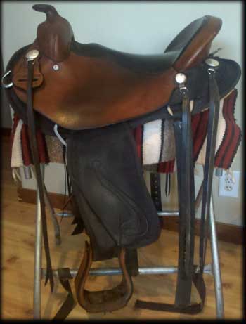 About the horse cordura saddle